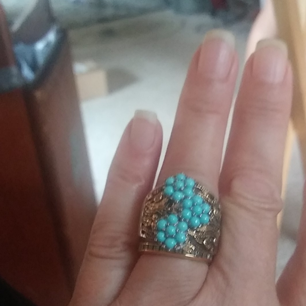 Gorgeous 925 Turquoise Ring